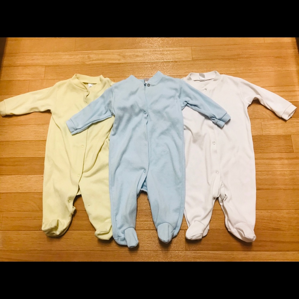 Baby Long Sleeve Onzie Set (3 total)